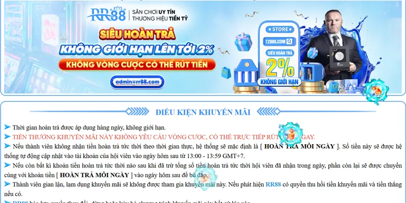 RR88 🏆 Link Trang Chủ RR88.COM Đăng Ký Thưởng +88K 🎉 29 Khuyến mãi RR88 hoàn trả tức thì 2%